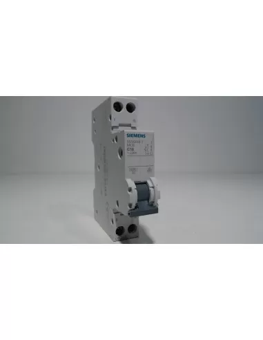 Disyuntor Siemens 1p n 16a 6k c 1 módulo 5sy60167